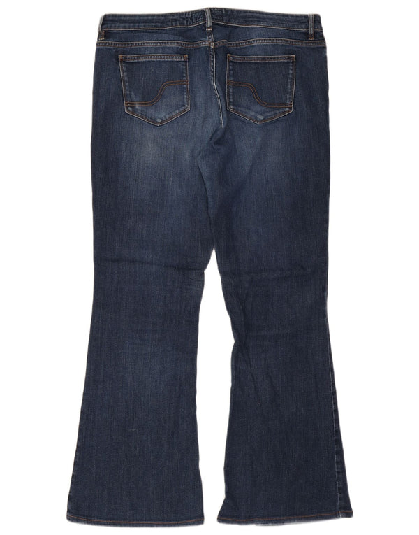 Fat Face Dame Flared Jeans UK 16 Large W34 L29 Blue Cotton