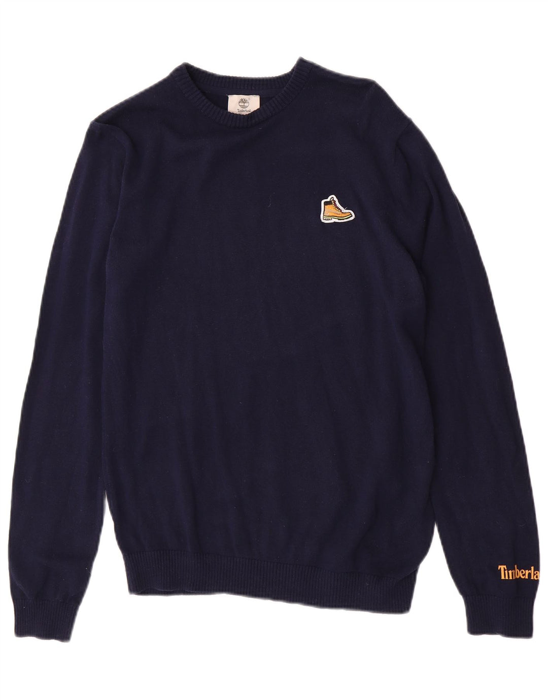 Timberland Boys sweater med rund hals 15-16 år Medium Marineblå