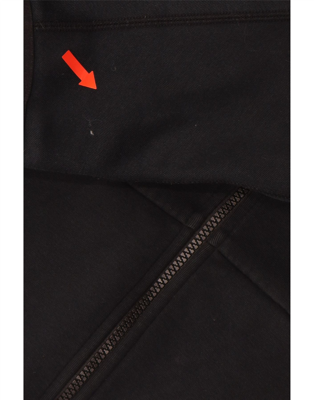 NIKE hættetrøje med lynlås til mænd mellem sort bomuld