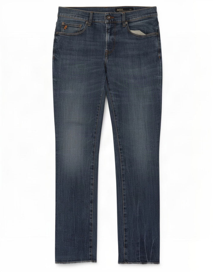 Rifle Herre Slim Jeans W33 L34 Blå Bomuld