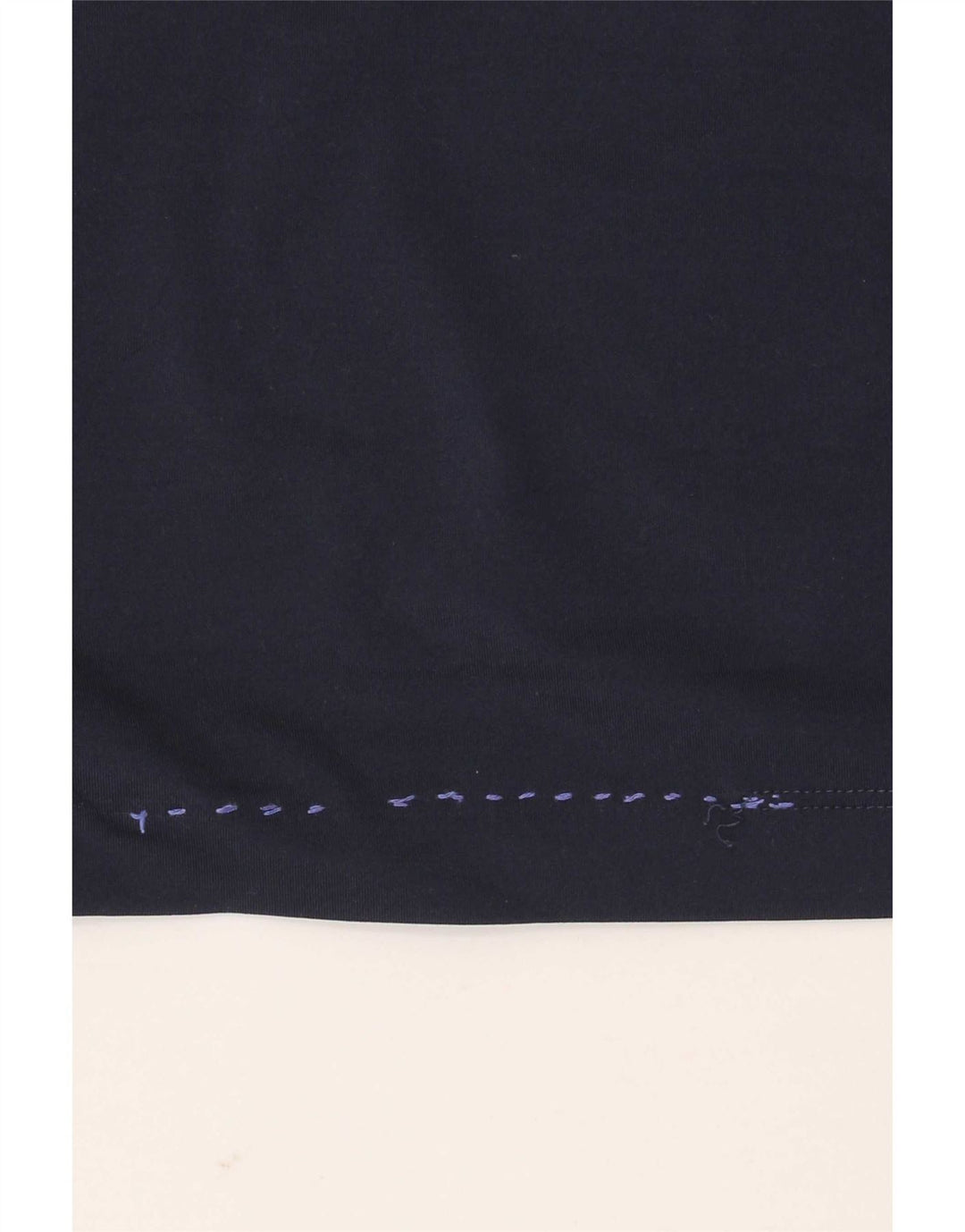 Nike Herre Dri Fit Top Langærmet UK 42/44 Large Navy Blue Polyester