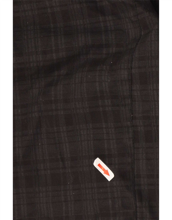 Tom Tailor Herre Hooded Utility Jacket UK 44 2XL Sort ternet bomuld
