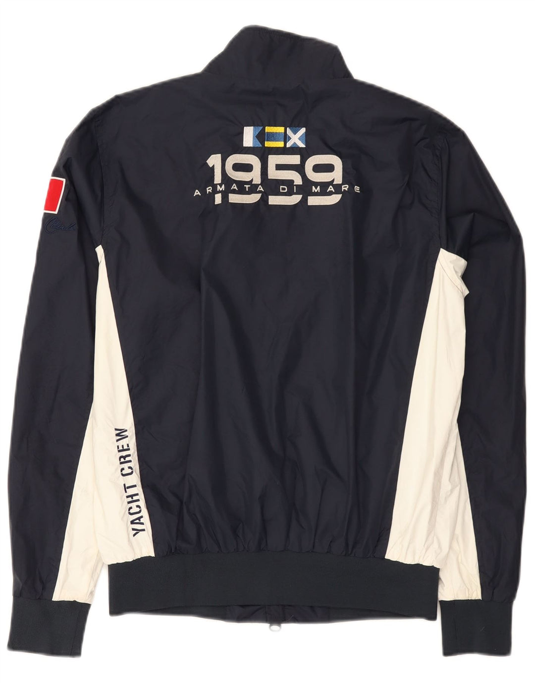 Armata Di Mare Træningsdragt til mænd Topjakke IT 46 Small Navy Blue Colourblock