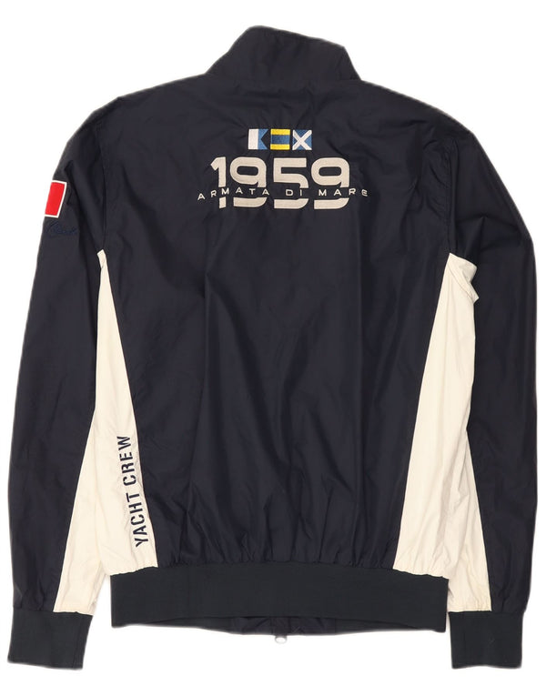 Armata Di Mare Træningsdragt til mænd Topjakke IT 46 Small Navy Blue Colourblock