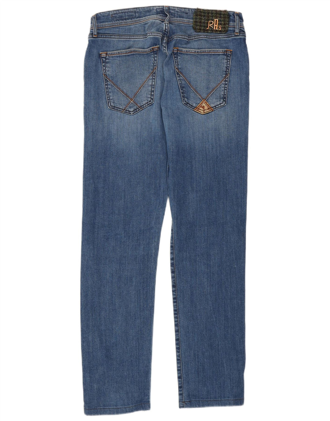 Roy Rogers lige jeans til kvinder W32 L30 blå bomuld