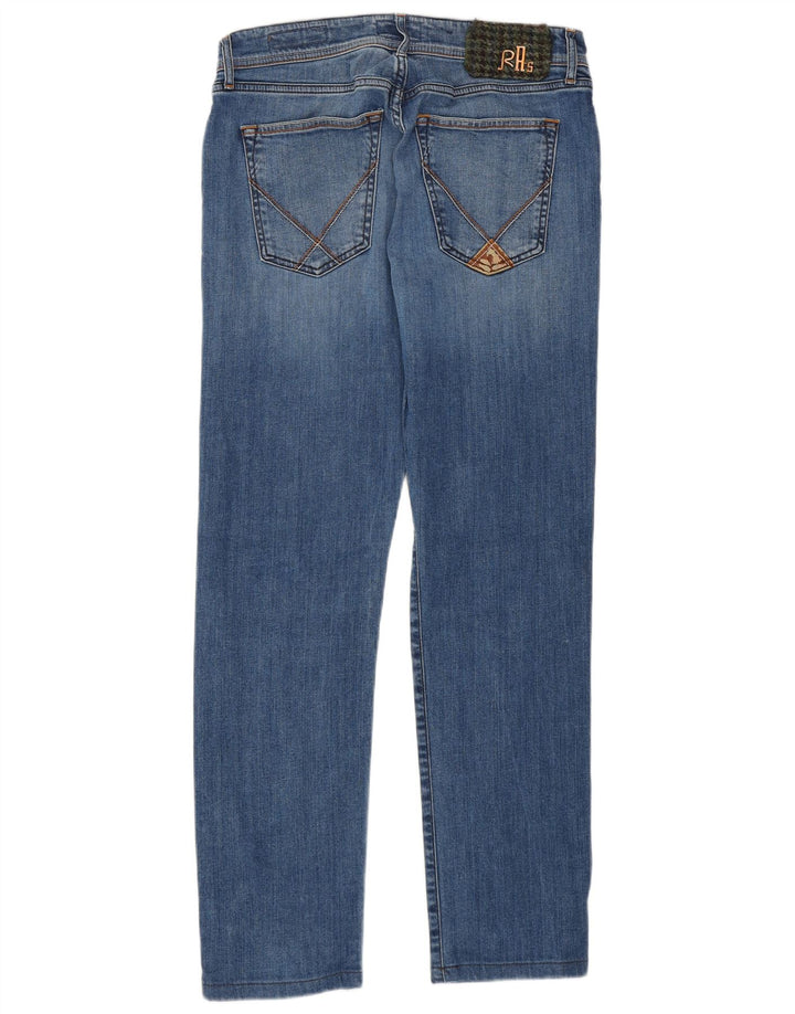 Roy Rogers lige jeans til kvinder W32 L30 blå bomuld