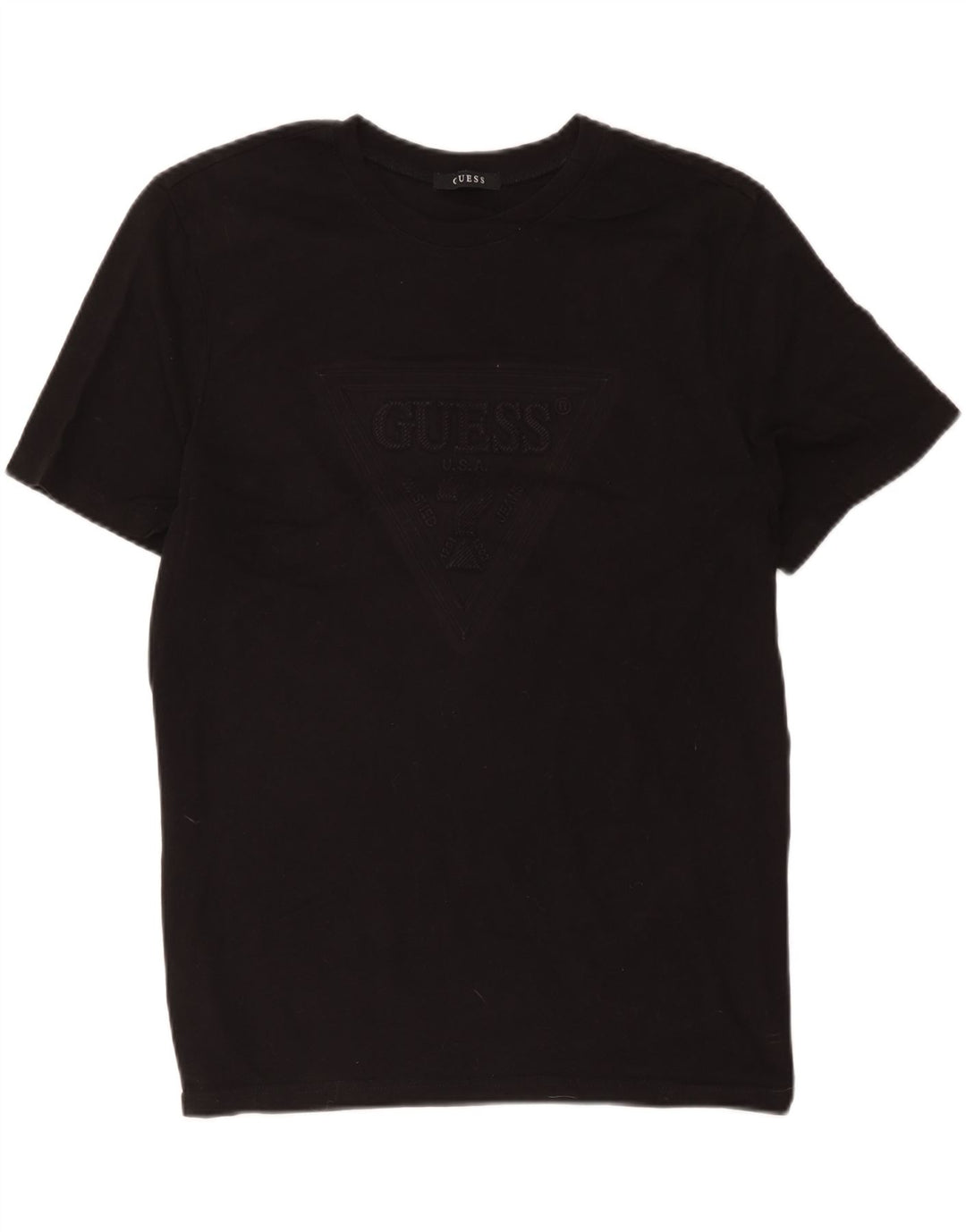 Guess Herre grafisk T-shirt Top Medium Sort