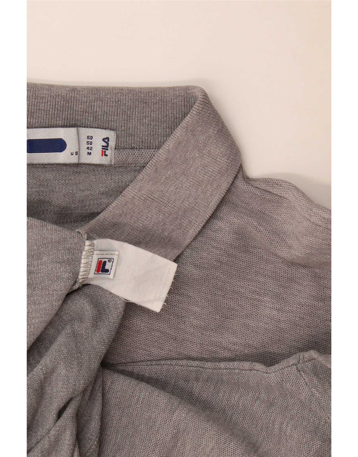 Fila herre poloshirt mellemgrå