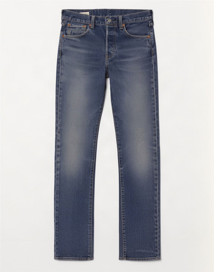 Levi's Straight Jeans til mænd W30 L34 blå bomuld