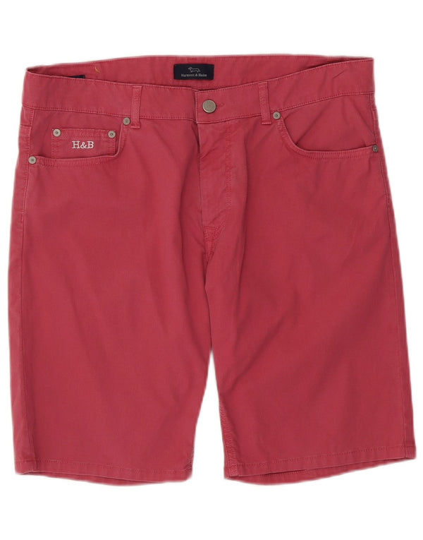 HARMONT & BLAINE Casual Shorts til mænd EU 52 XL W36 Pink Bomuld