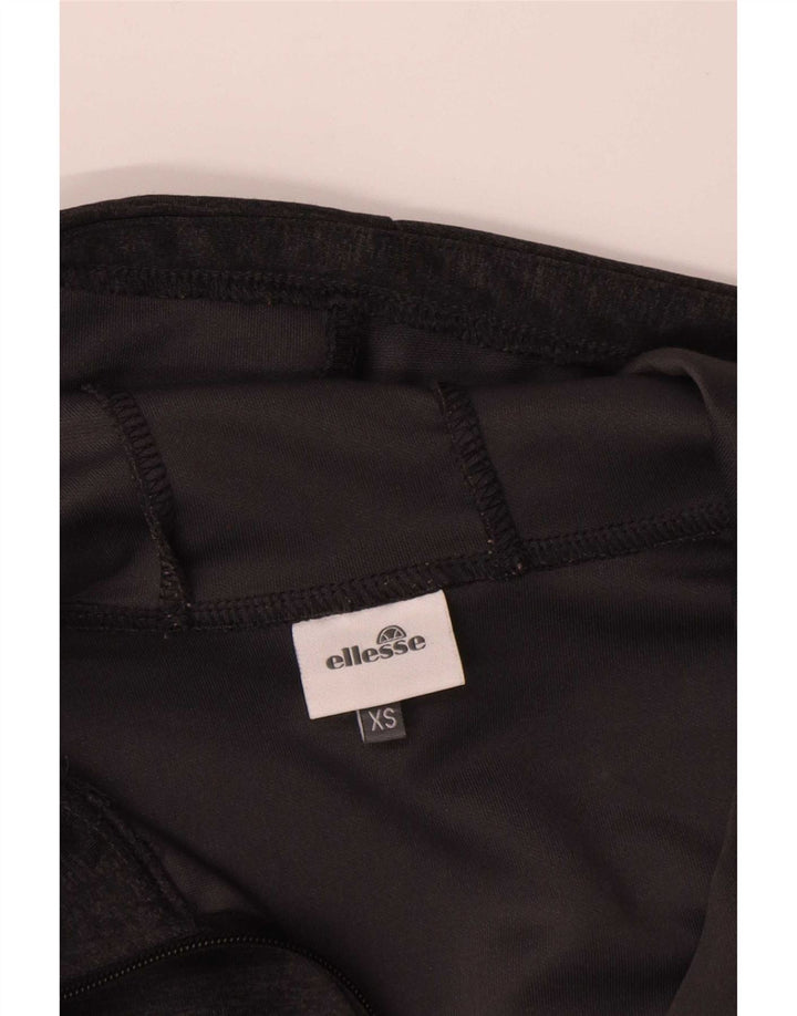 Ellesse Herre hættetrøje med lynlås XS Grå polyester