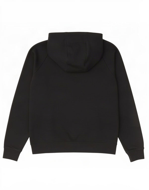 Nike Dame Grafisk Oversized Hoodie Jumper UK 10 Small Black Bomuld