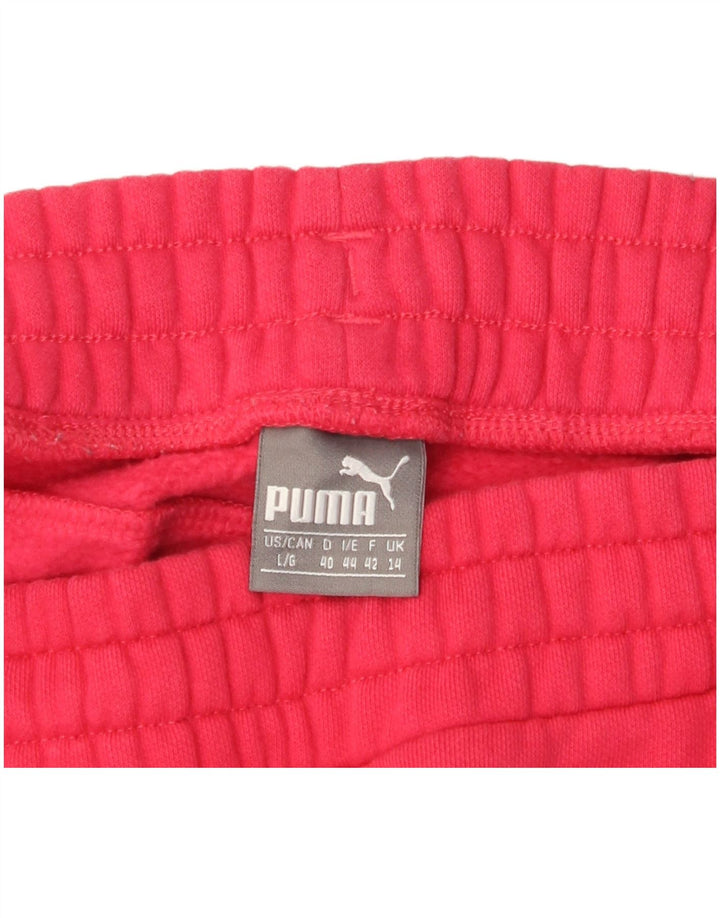 PUMA Træningsdragtsbukser til kvinder UK 14 Large Pink