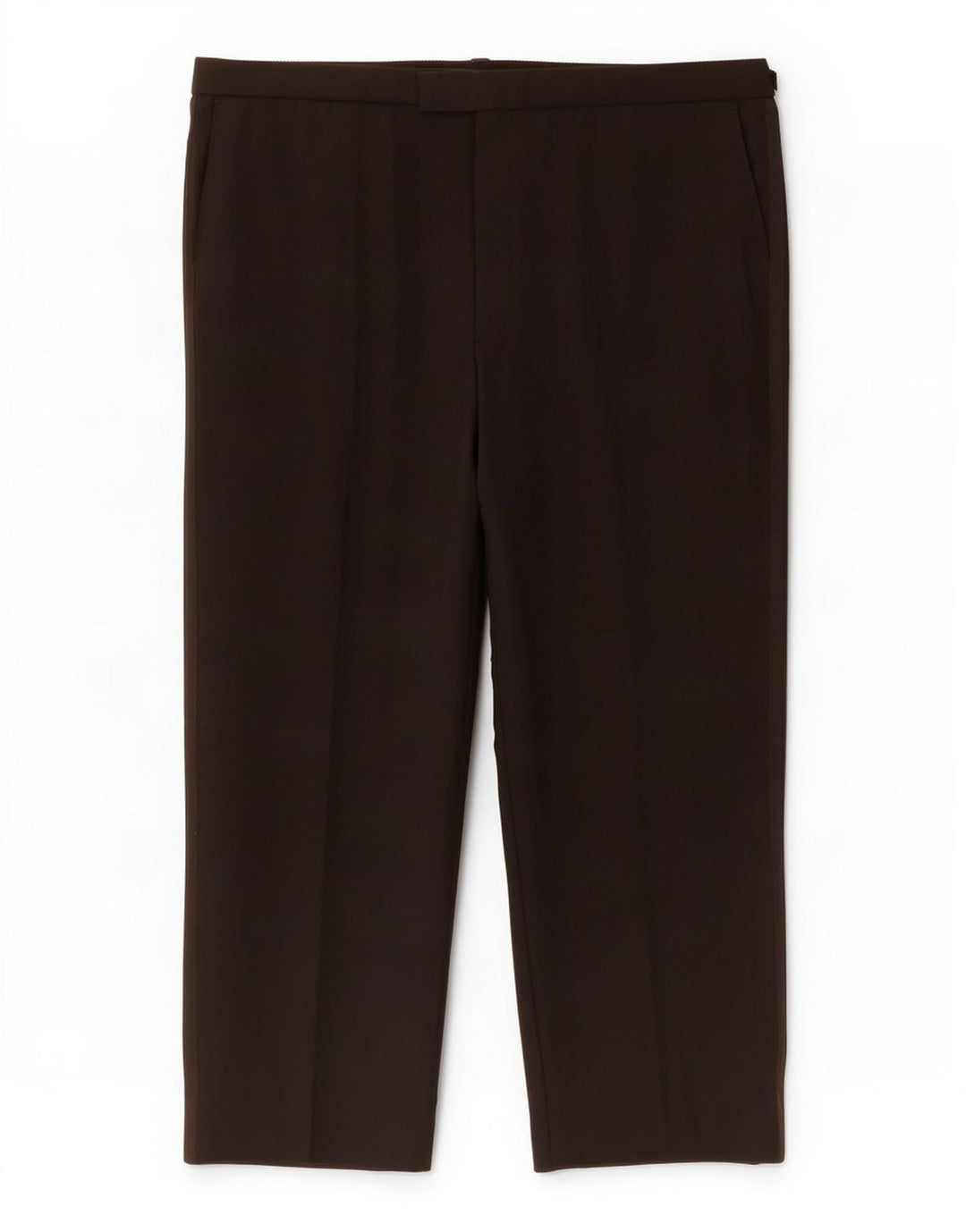 Marks & Spencer Straight Suit bukser til mænd W44 L29 sort polyester