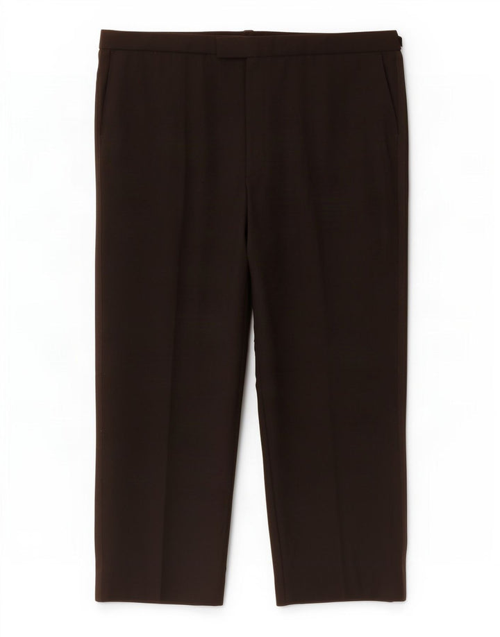 Marks & Spencer Straight Suit bukser til mænd W44 L29 sort polyester