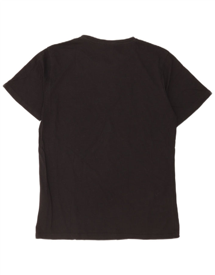 Carrera Herre grafisk T-shirt Top Stor sort bomuld