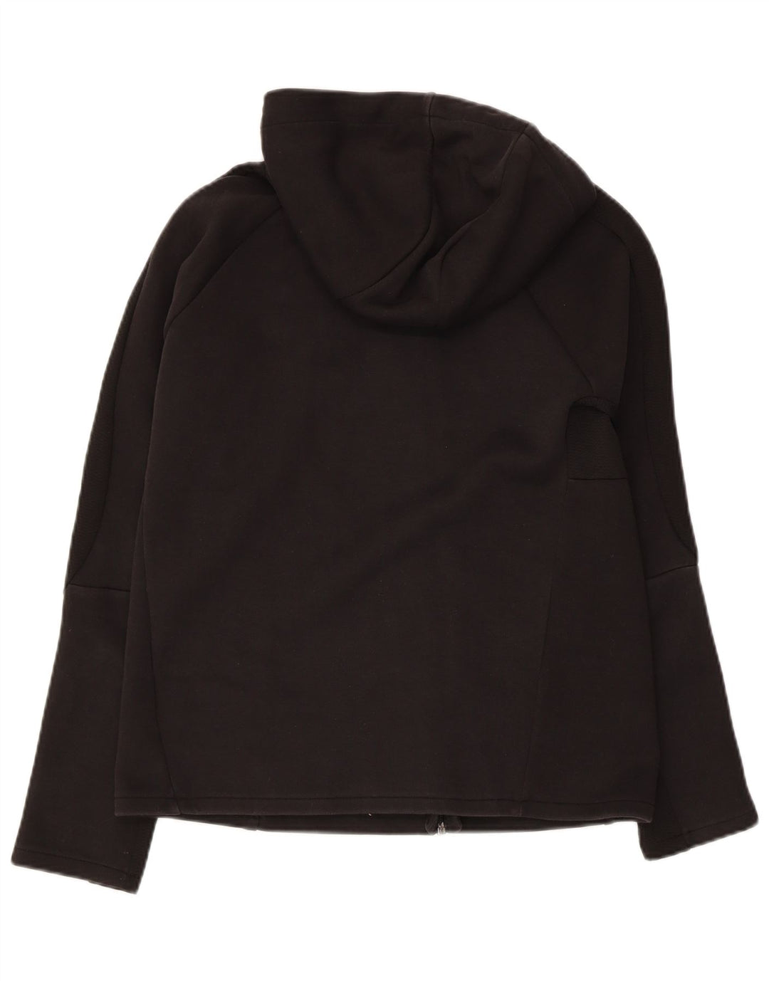 PUMA hættetrøje med lynlås til kvinder UK 10 Lille sort polyester