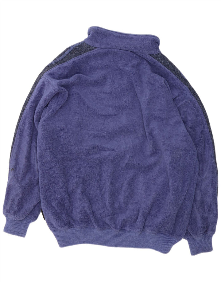 Silvy Herre Fleecejakke UK 44 2XL Lilla