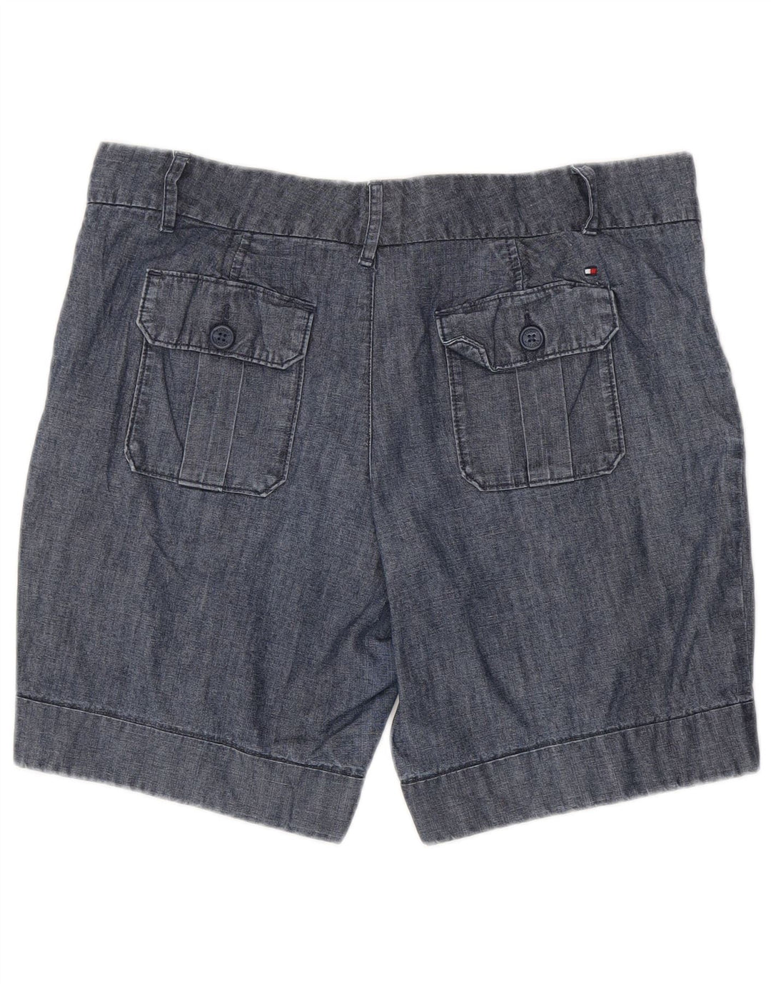TOMMY HILFIGER Chino Shorts til kvinder US 10 Large W36 Navy Blue