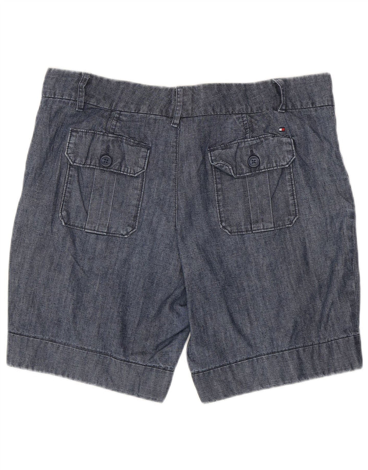 TOMMY HILFIGER Chino Shorts til kvinder US 10 Large W36 Navy Blue