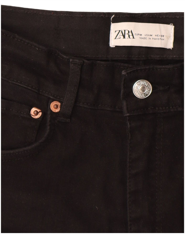 Zara Dame Skinny Jeans Medium W28 L28 Sort