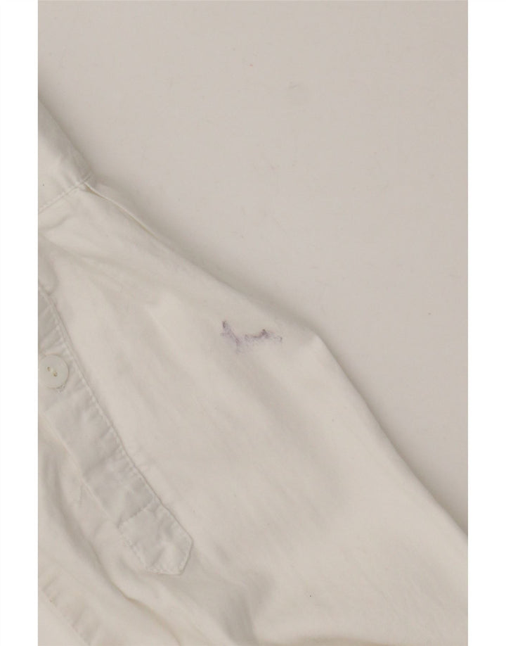 French Connection Dame skjortekjole UK 14 Large White Lyocell