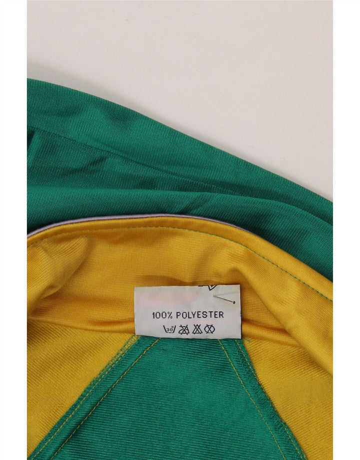 Master Træningsdragt til mænd Topjakke Medium Grøn Colourblock Polyester