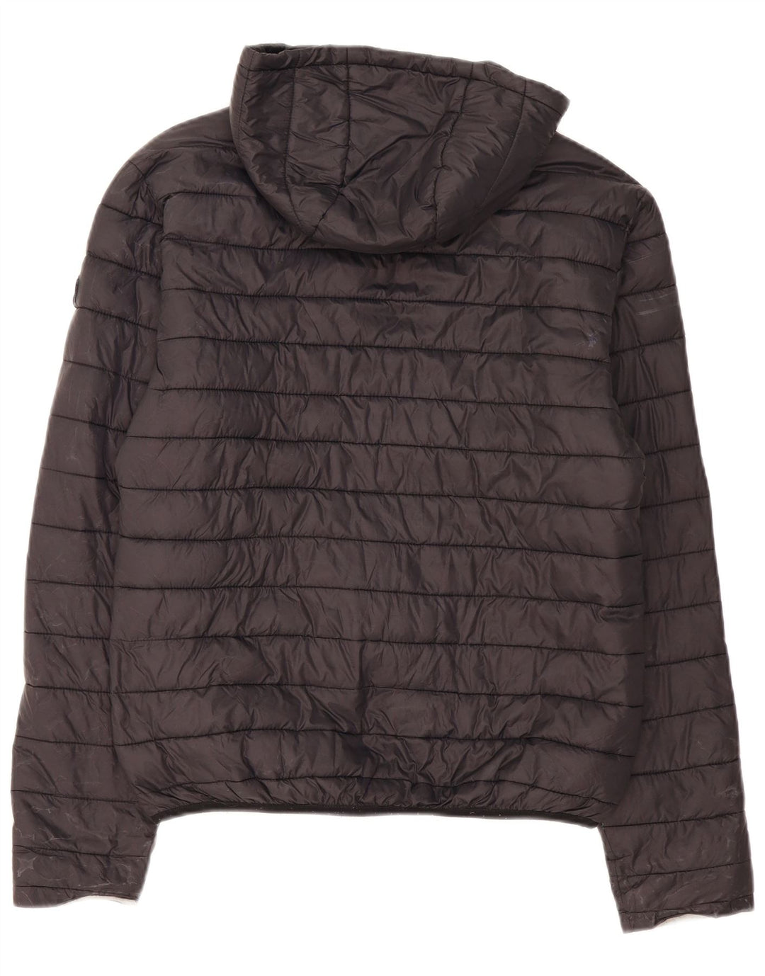 Carrera Herre hættepolstret jakke UK 38 Medium Sort Polyamid