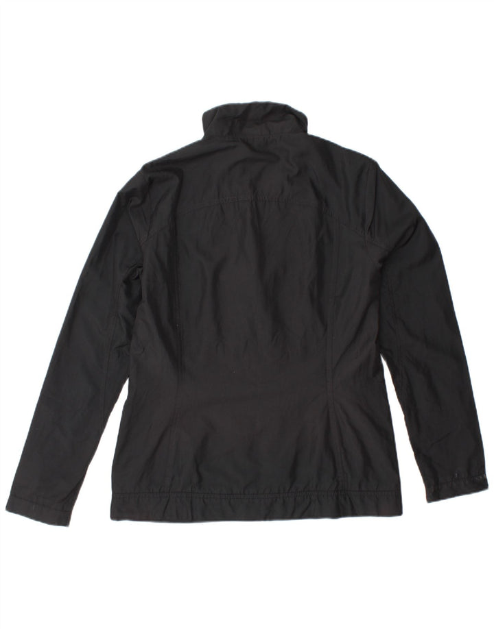 ADIDAS træningsdragt topjakke til kvinder UK 10 Lille sort polyester
