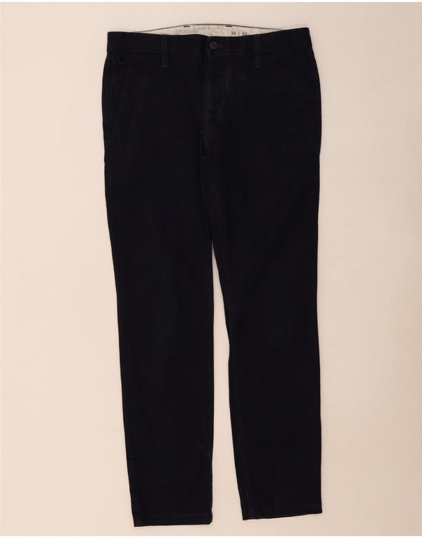 G-STAR Slim Chino-bukser til mænd W34 L32 Marineblå bomuld