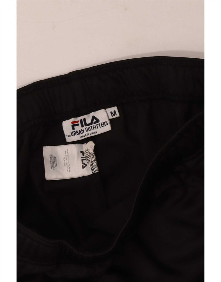 Fila Træningsdragtsbukser til kvinder UK 12 Medium Sort Polyester