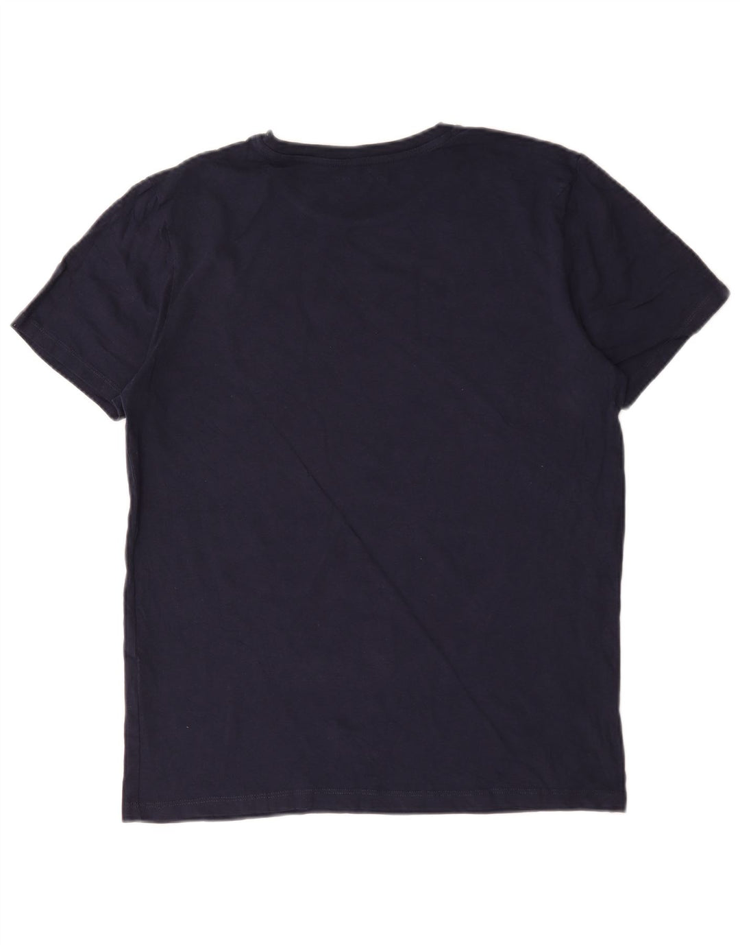 Jack & Jones Herre T-shirt Top Stor marineblå bomuld