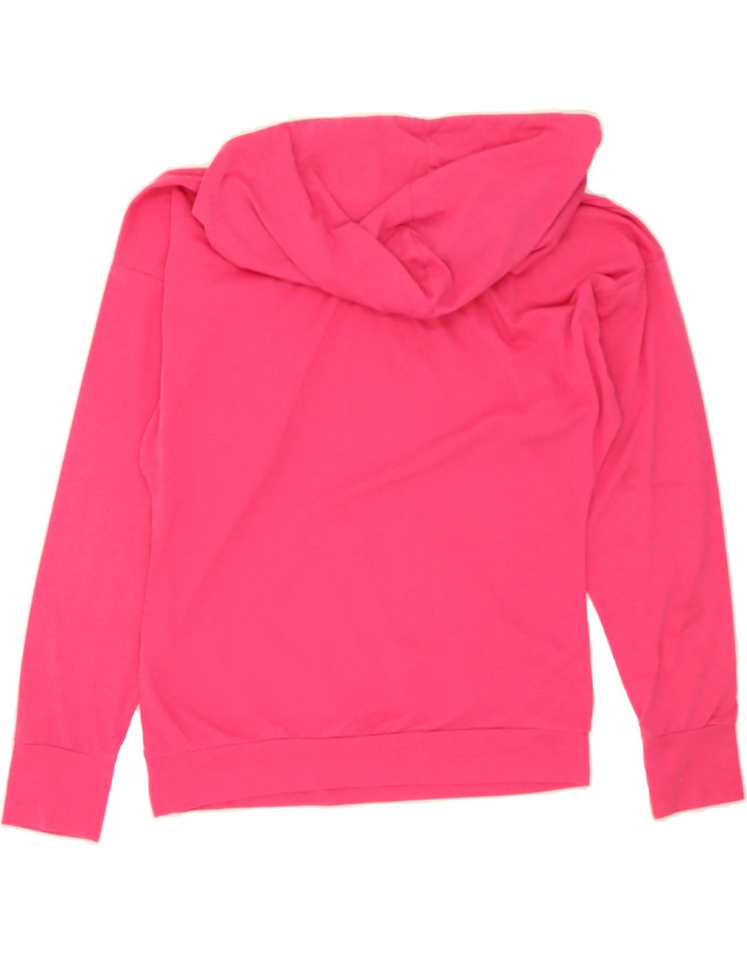 PUMA Womens Oversized Hoodie Jumper UK 12 Medium Pink Cotton Vintage Puma and Second-Hand Puma from Messina Hembry 