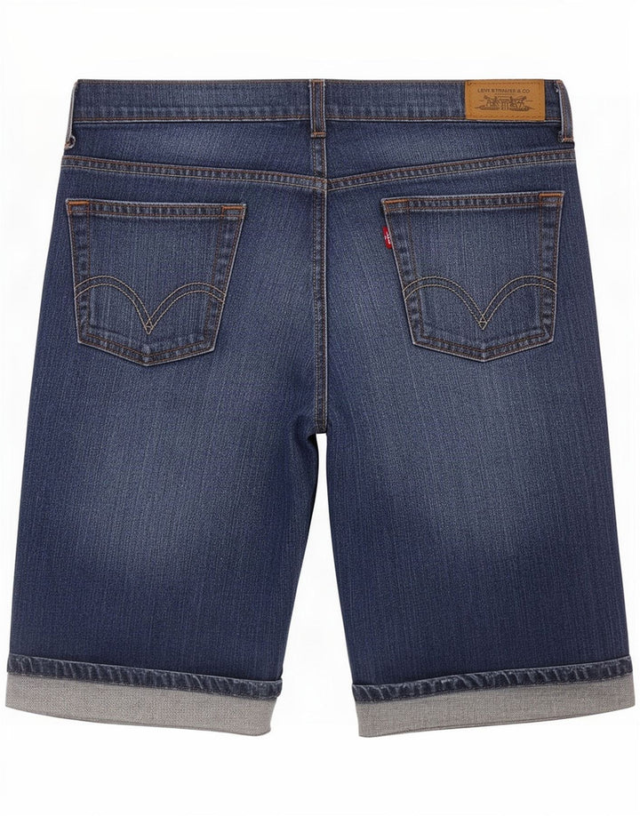 Levi's Womens 515 denimshorts US 8 Medium W30 Blue Cotton