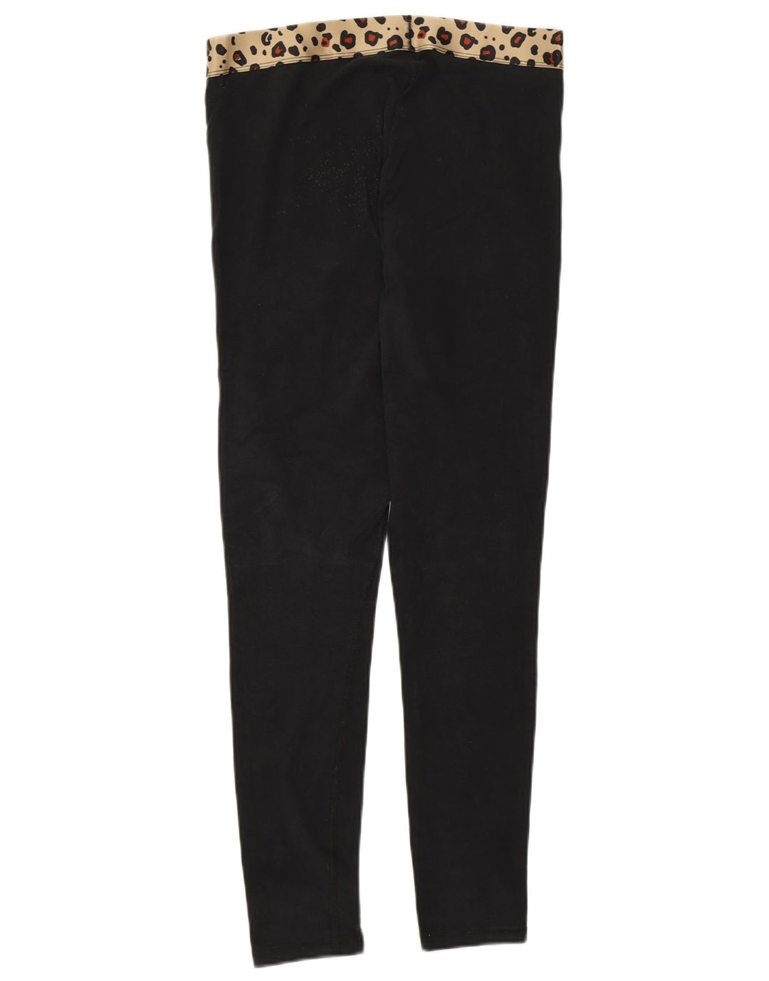 Champion Kvinders Grafiske Leggings UK 12 Medium Black Animal Print