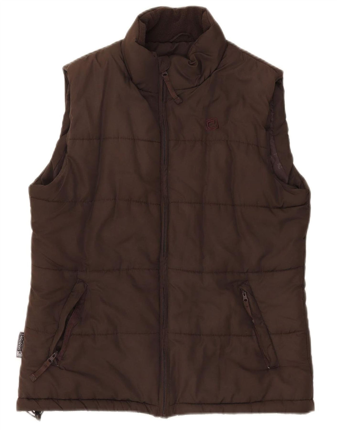 Mountain Essentials Womens Polstret Gilet UK 12 Medium Brown Polyester