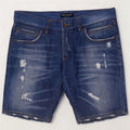 Dolce & Gabbana Herre Distressed Denim Shorts IT 50 Large W36 Blue Cotton