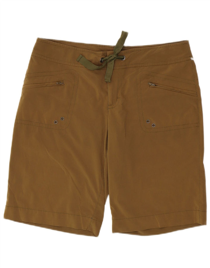 ATHLETA Cargo Shorts til kvinder US 8 Medium W34 Khaki Polyester
