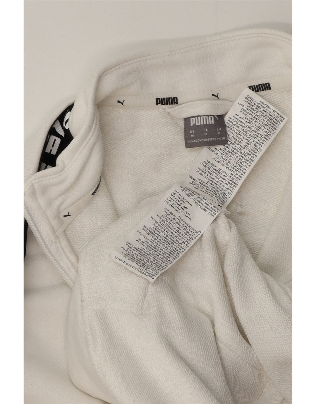Puma Grafisk træningsdragt topjakke til kvinder UK 14 Medium White Colourblock