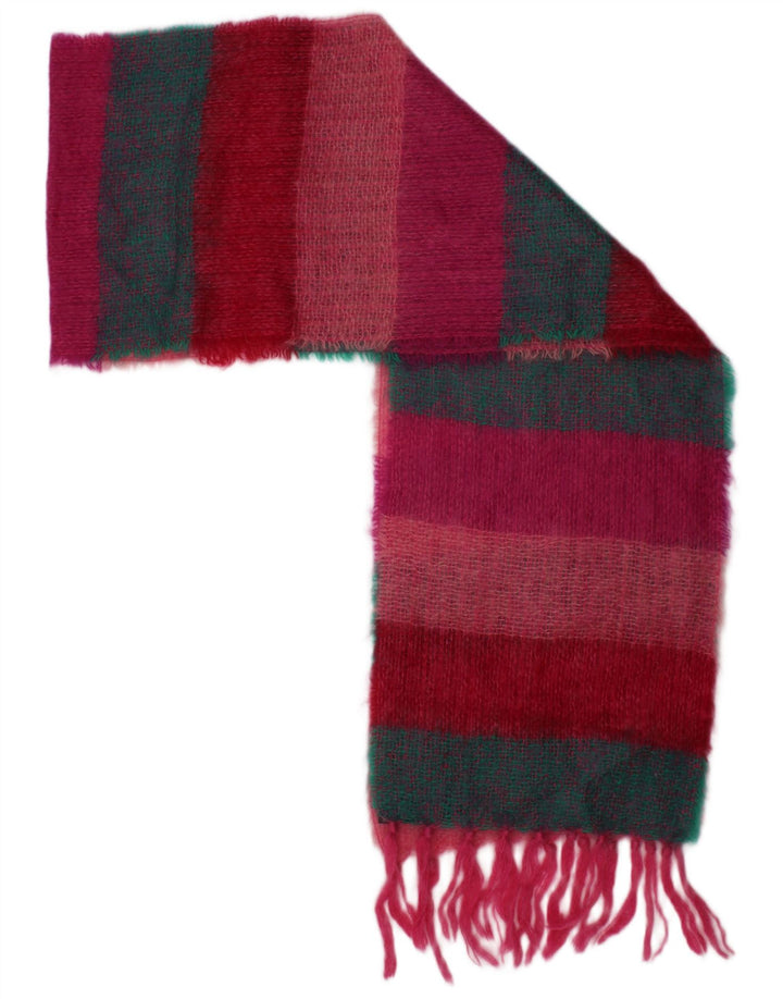 John Hanly Kvinder strik rektangel tørklæde One Size Flerfarvet Stribet