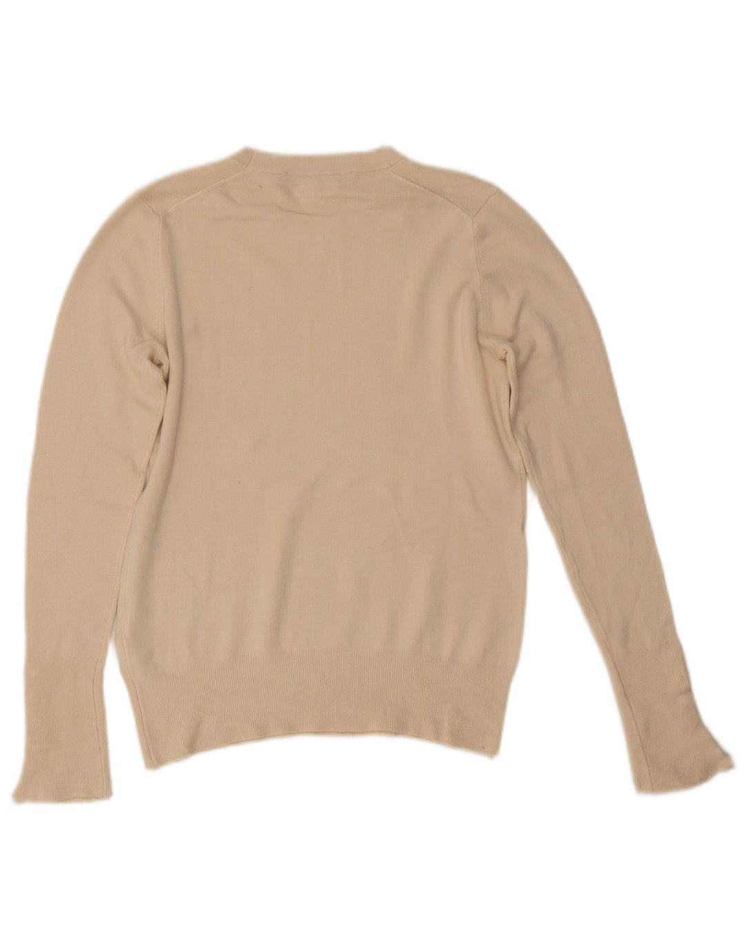 Zara Dame sweater med rund hals DK 12 Medium Beige Viscose