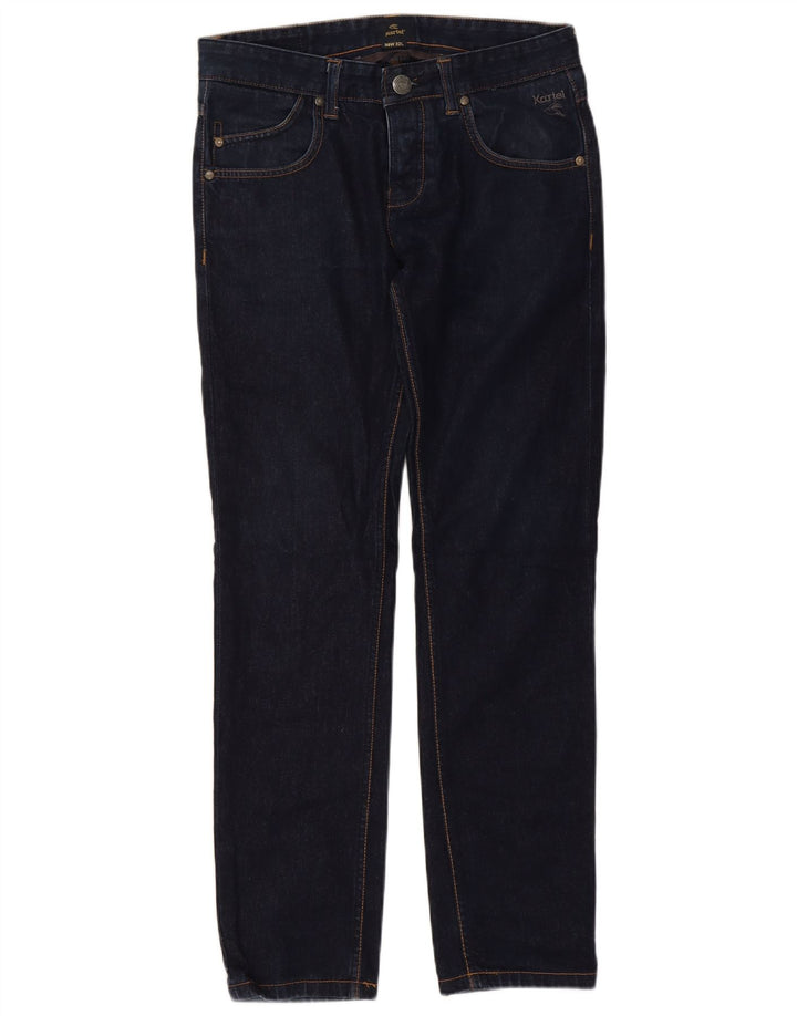 KARTEL Straight Jeans til mænd W30 L32 Marineblå Bomuld