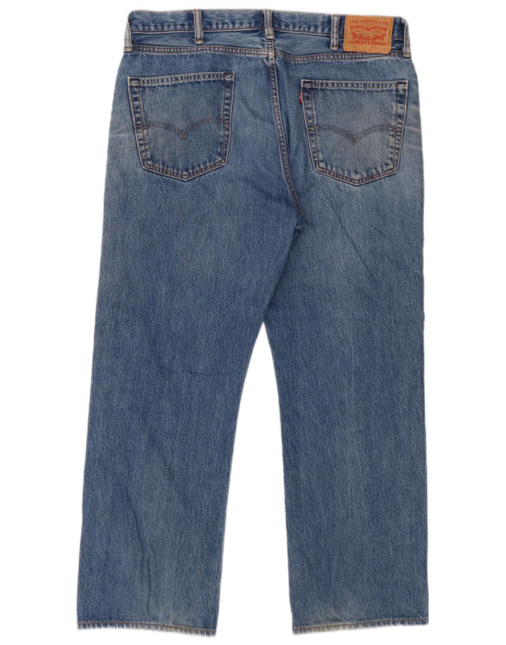 Levi's Herre 751 lige jeans W36 L29 blå bomuld