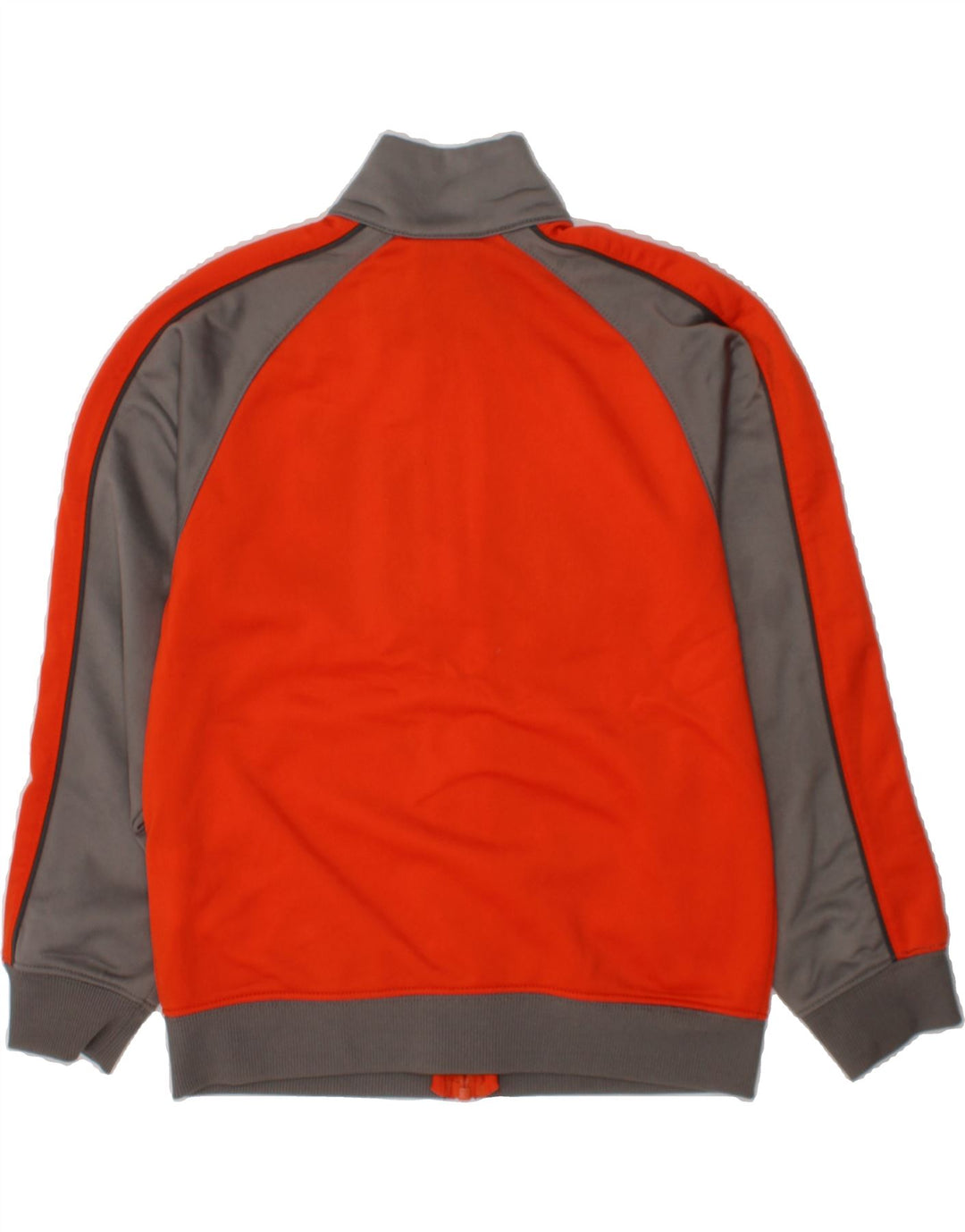 NIKE Boys Graphic Tracksuit Top Jacket 6-7 Years Red Colourblock Polyester Vintage Nike and Second-Hand Nike from Messina Hembry 