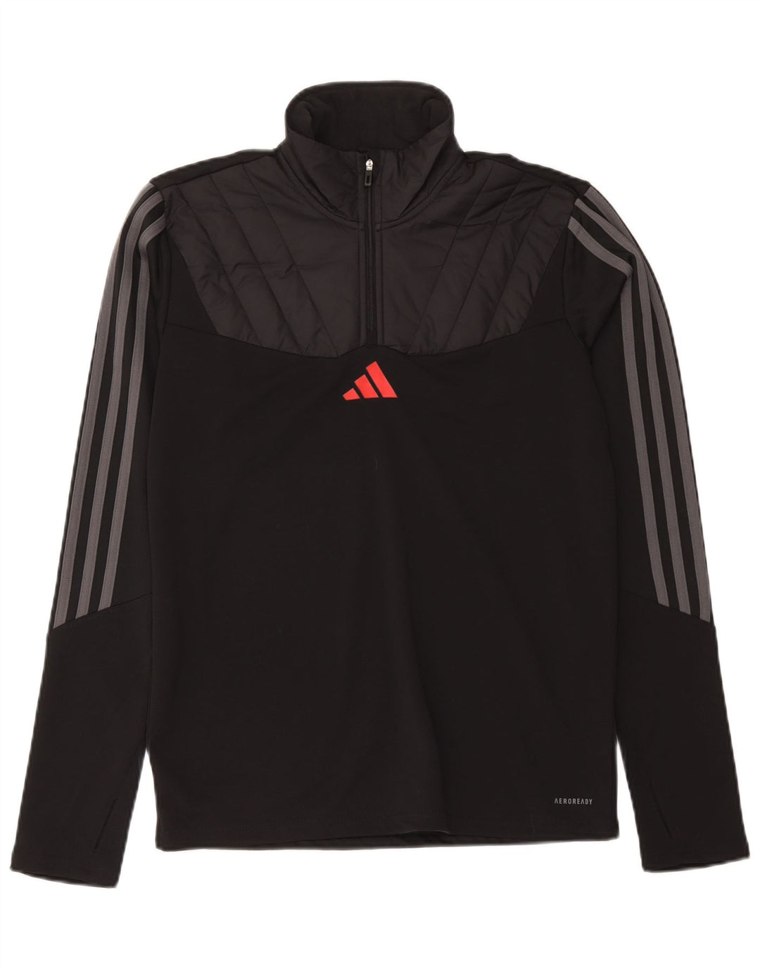 Adidas Aeroready Pullover Træningsdragt Top Medium Sort Colourblock