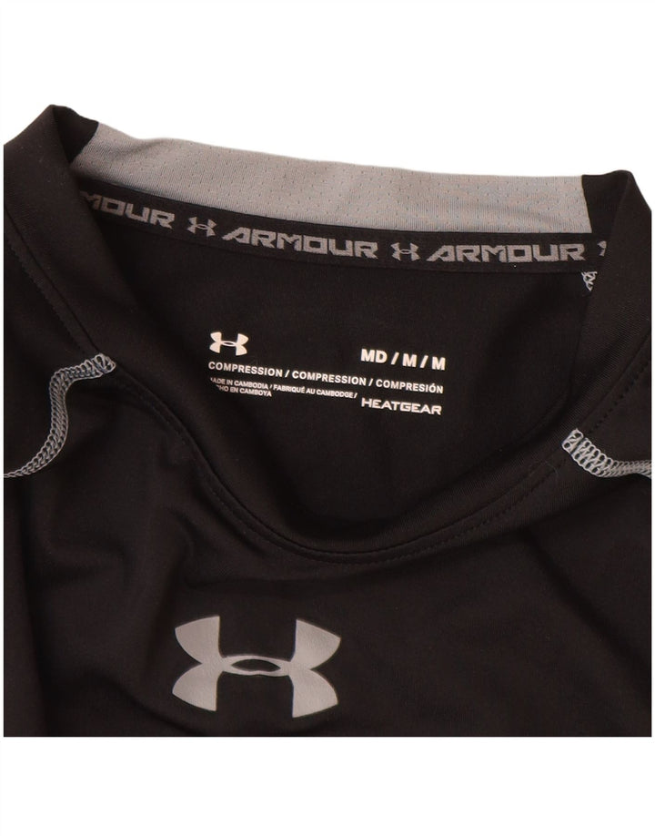 Under Armour Herre Compression Top Langærmet Medium Sort