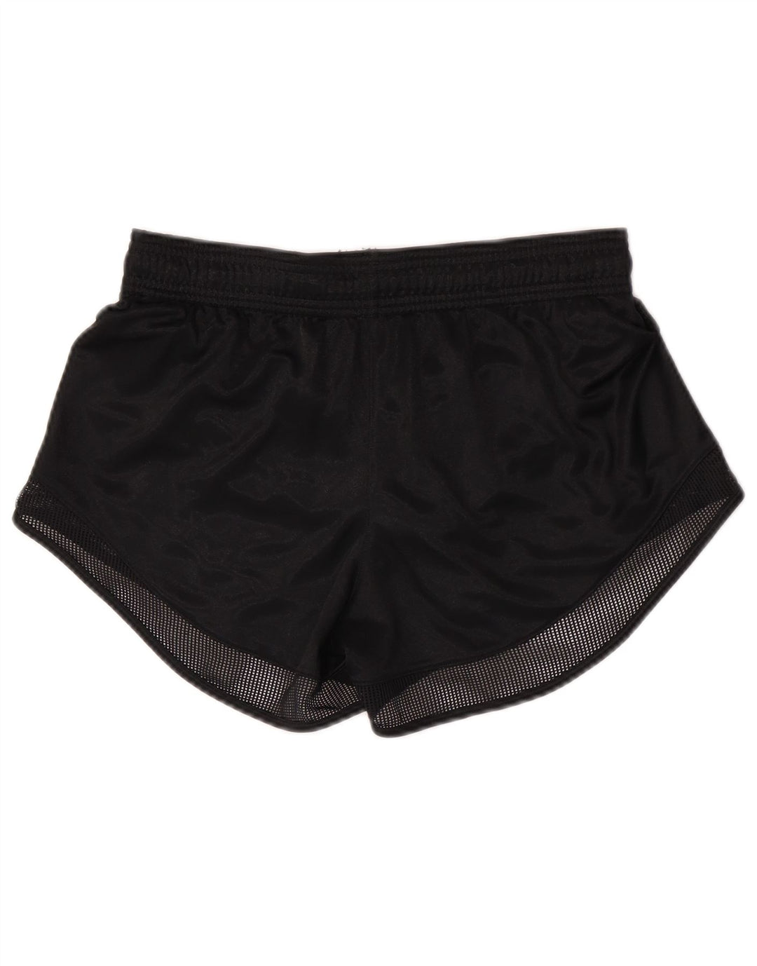 Nike Dame Dri Fit Sport Shorts UK 10 Small Black Polyester