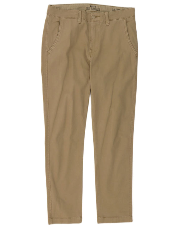 LEVI'S Herre Slim Tapered Chino Bukser W30 L30 Beige Bomuld