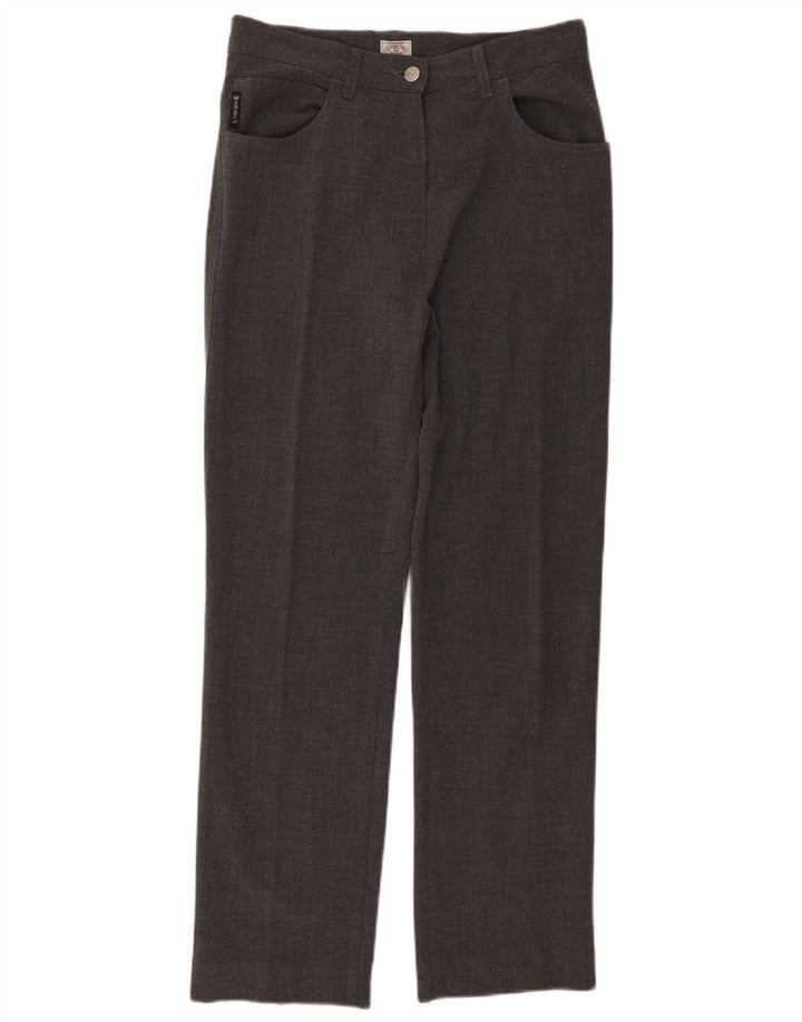 Armani Lige Casual Bukser til kvinder W30 L28 Grå Polyester