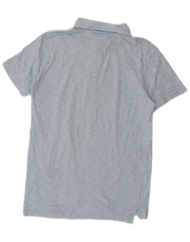 Quiksilver Herre Modern Fit Polo Shirt Medium Blue Flecked Bomuld